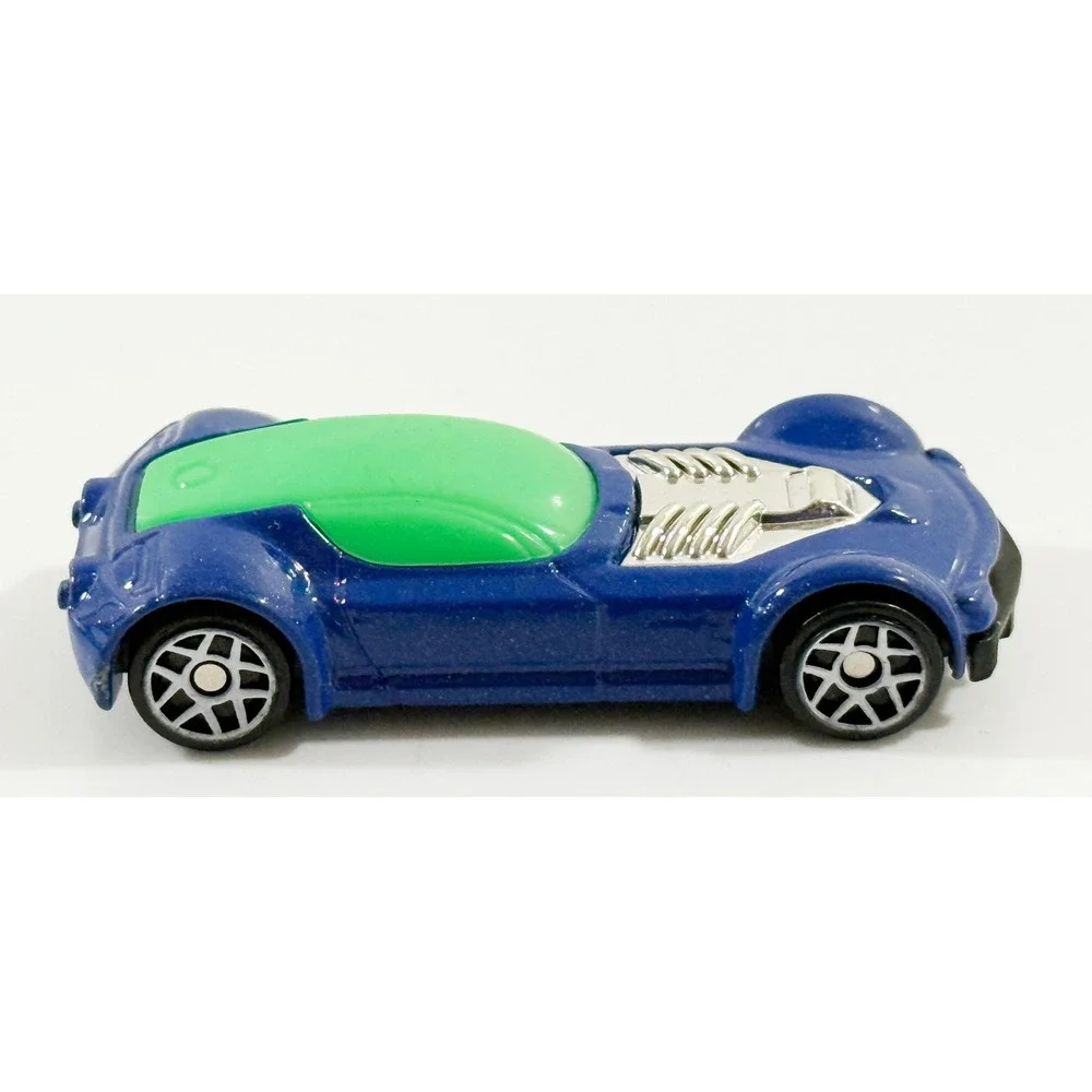 Hot Wheels Die-Cast Car Kids 1:64 Blue Green Futuristic Sports Car 36A